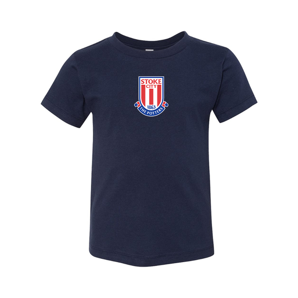Stoke City Soccer  BELLA  CANVAS Toddler Jersey Tee