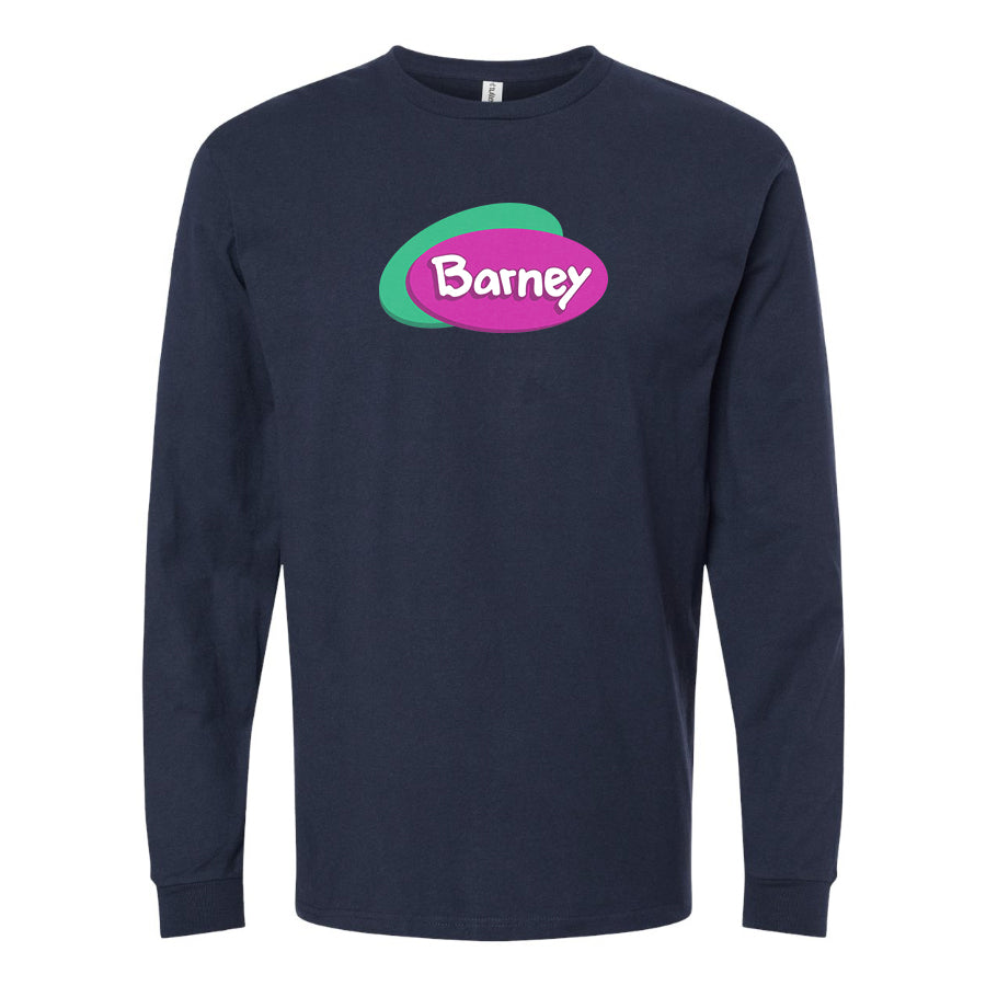 Youth Kids Barney Show Long Sleeve T-Shirt