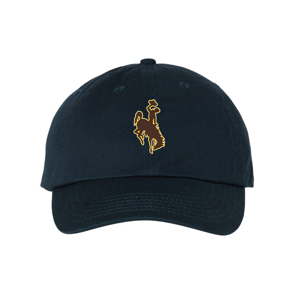 Wyoming Cowboys  Valucap Adult Bio-Washed Classic Dad Hat