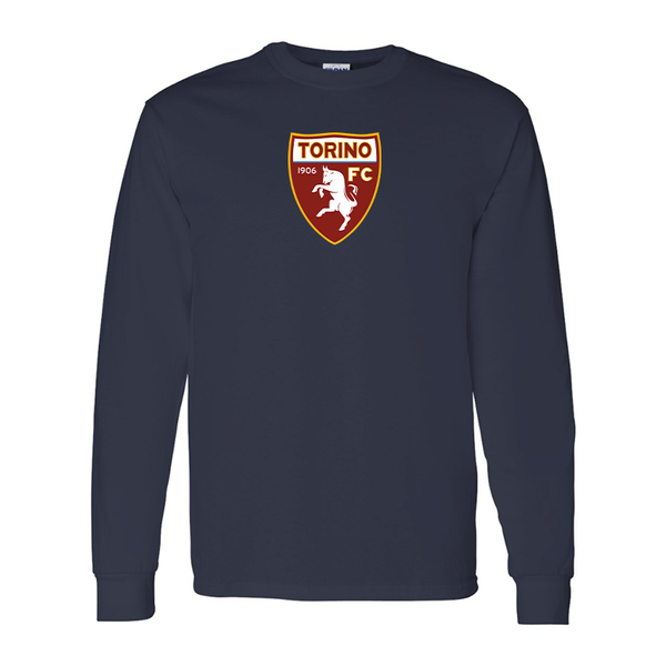Men's Torino Soccer Gildan Heavy Cotton Long Sleeve T-Shirt