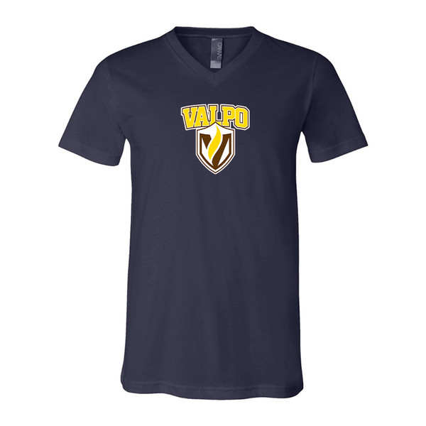 Valparaiso Crusaders BELLA  CANVAS - Jersey V-Neck T-Shirt