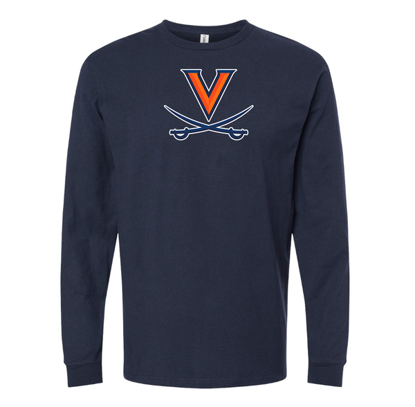 Men's Virginia Cavaliers  Long Sleeve T-Shirt