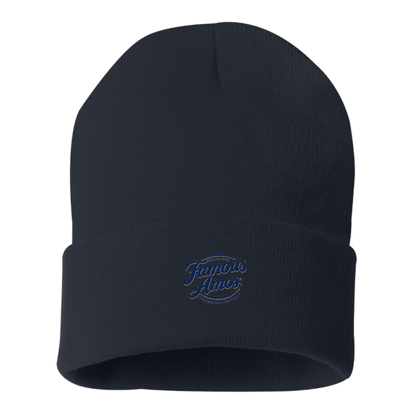Famous Amos Logo Beanie Hat