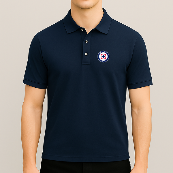Men's Cruz Azul Football Club Dry Blend Polo