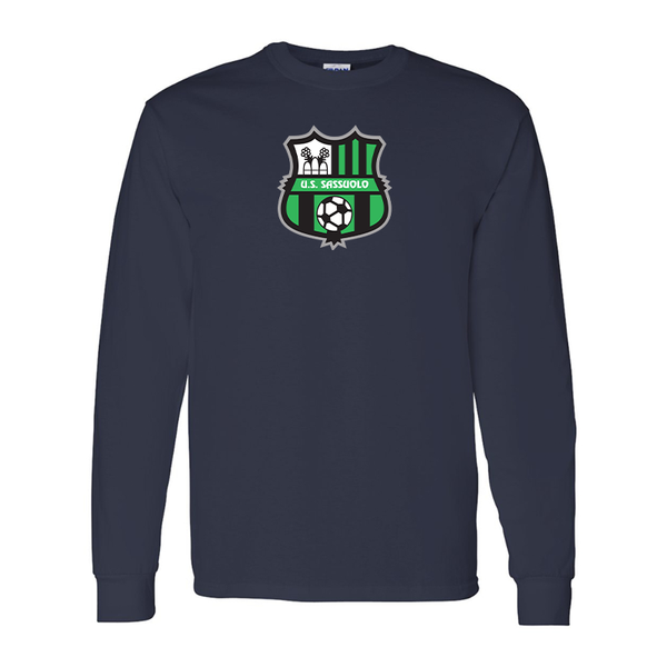 Men's U.S. Sassuolo Soccer Gildan Heavy Cotton Long Sleeve T-Shirt