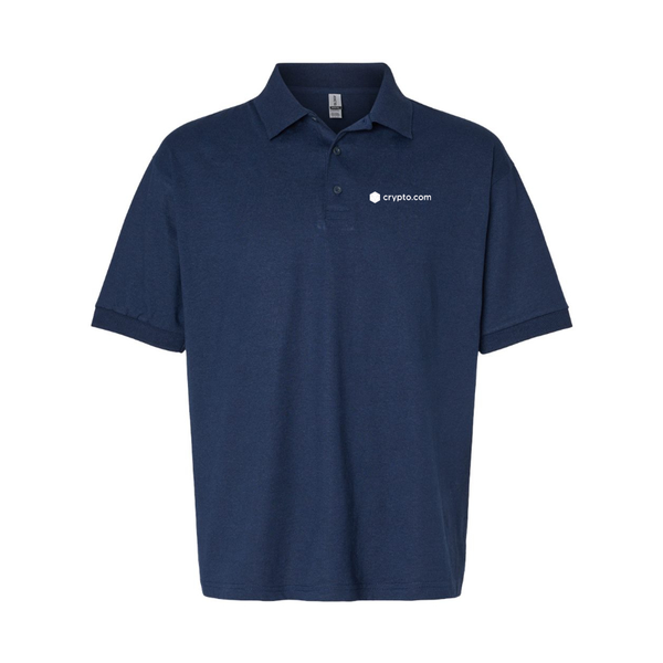 Men's Crypto.Com  Logo Dry Blend Polo