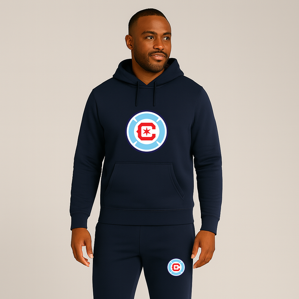 Men's Chicago Fire Soccer Hoodie Joggers Set