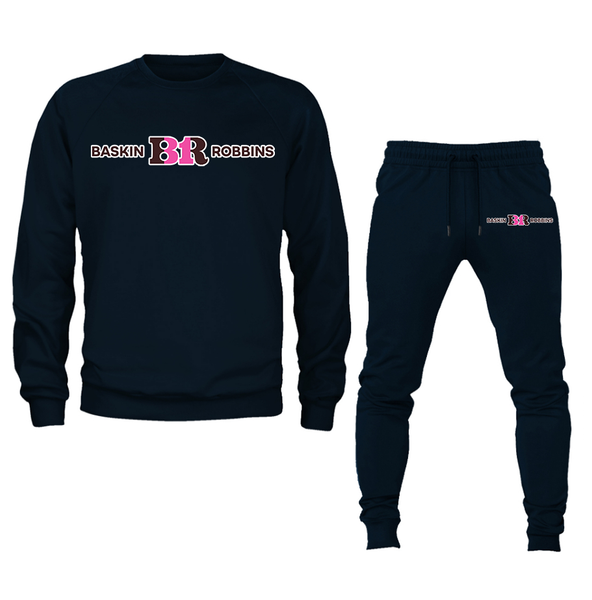 Men's Baskin-Rоbbins Crewneck Sweatshirt Joggers Suit