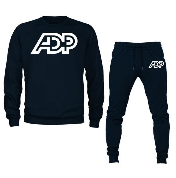 Men's ADP  Crewneck Sweatshirt Joggers Suit