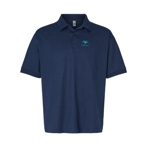 Men's Valero Gas Station Logo Dry Blend Polo