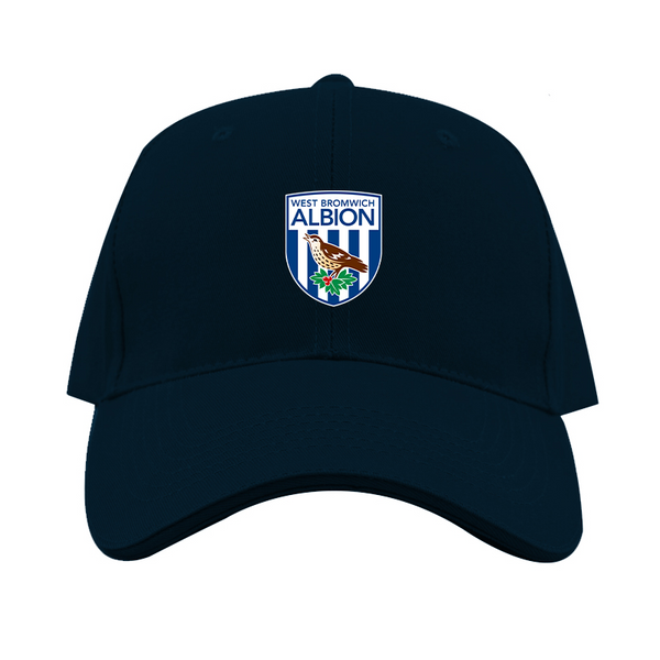 West Bromwich Albion Soccer Dad Baseball Cap Hat