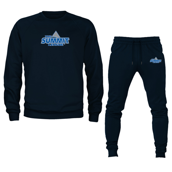 Men's The Summit League Crewneck Sweatshirt Joggers Suit