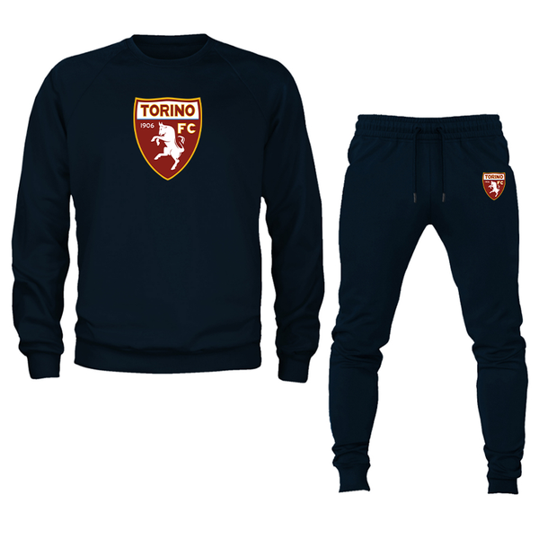 Men's Torino Soccer Crewneck Sweatshirt Joggers Suit
