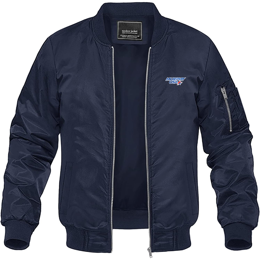 Men's Murphy USA Logo Lightweight Bomber Jacket