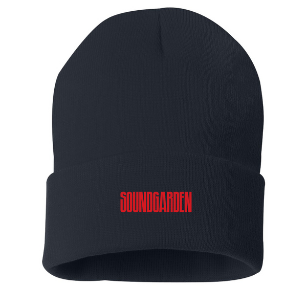 Soundgarden Logo Beanie Hat