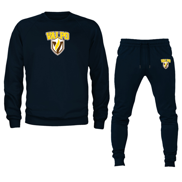 Men's  Valparaiso Crusaders Crewneck Sweatshirt Joggers Suit