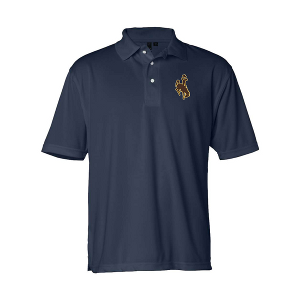 Men's  Wyoming Cowboys Sierra Pacific Moisture Free Mesh Polo