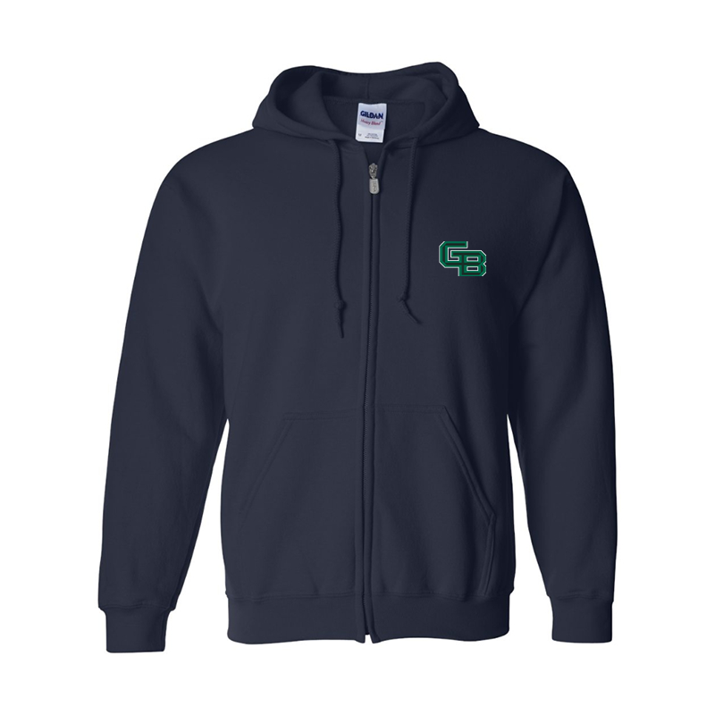 Men's Wisconsin Green Bay Phoenix Zipper Hoodie