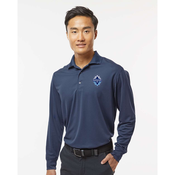 Men's Vancouver Whitecaps FC Paragon Prescott Long Sleeve Polo
