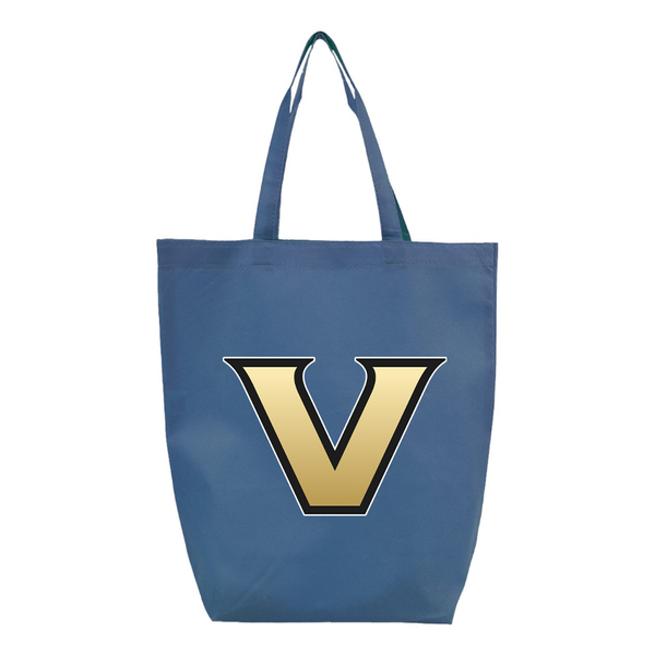 Vanderbilt Commodores Q-Tees Non-Woven Gusset Bottom Tote
