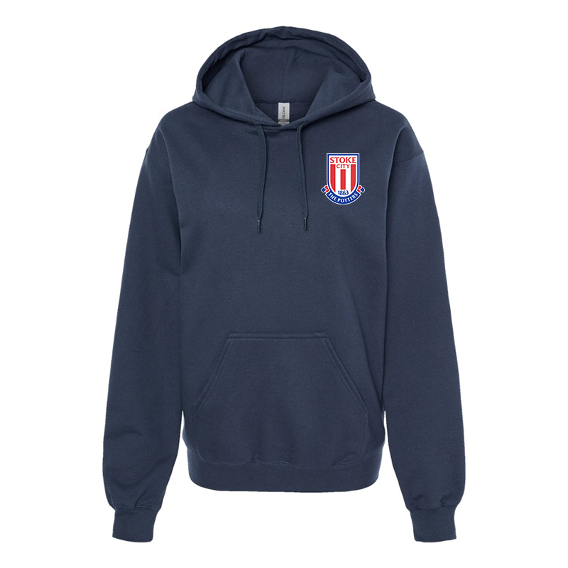 Men's Stoke City Soccer  Pullover Hoodie