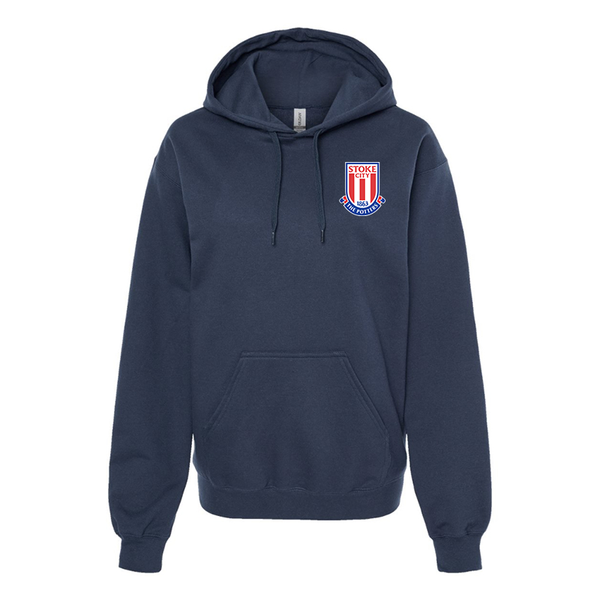Men's Stoke City Soccer  Softstyle Midweight Hooded Sweatshirt