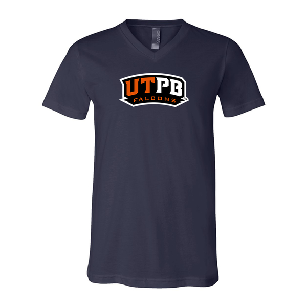 UTPB Falcons  BELLA  CANVAS - Jersey V-Neck T-Shirt