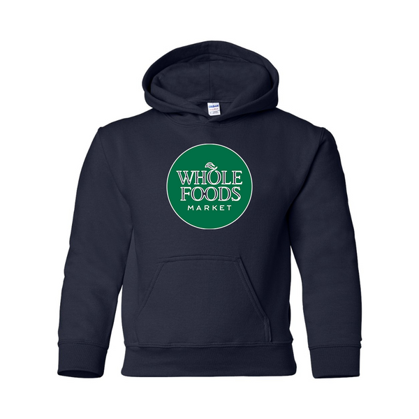 Youth Whole Foods Market Gildan Heavy Blend  Hooded Sweatshirt