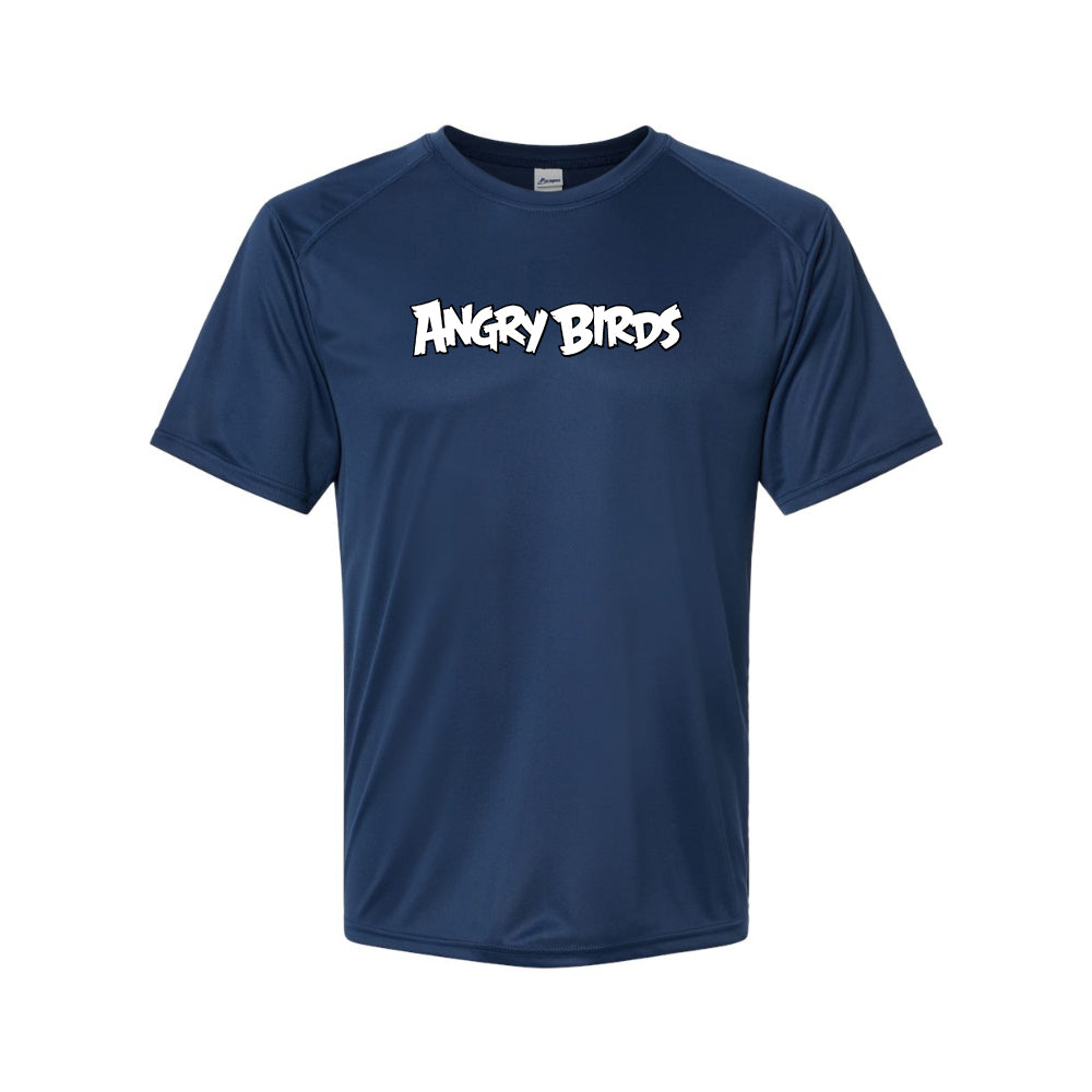 Youth Kids Angry Birds Game Performance T-Shirt