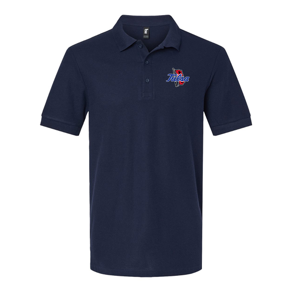 Men's Tulsa Golden Hurricane Gildan Hammer Pique Polo