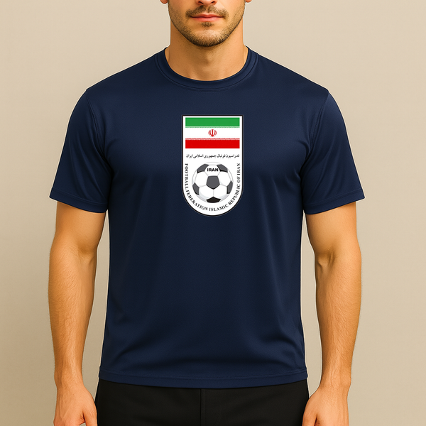 Men's Iran National Soccer Team Polyester T-Shirt