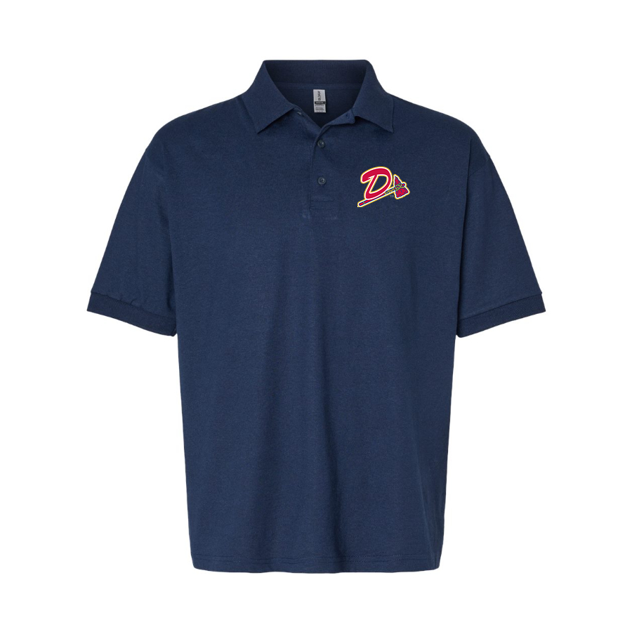 Men's Danville Braves Logo Dry Blend Polo