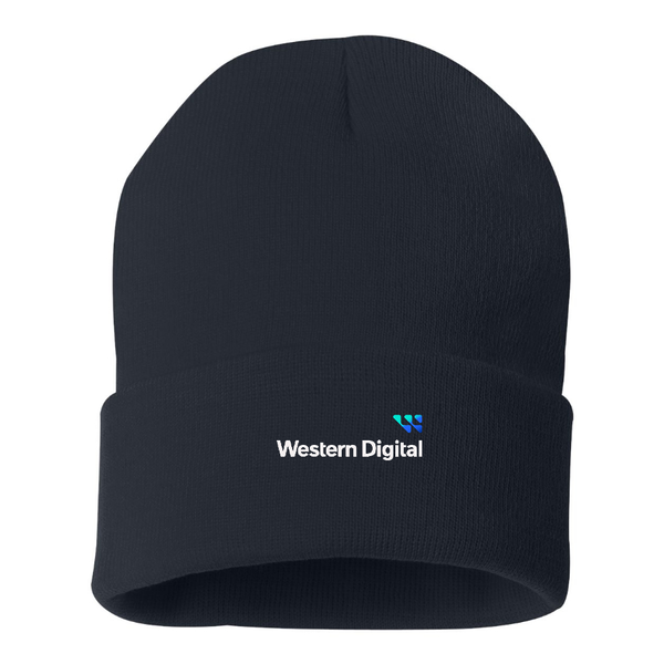 Western Digital Logo Beanie Hat