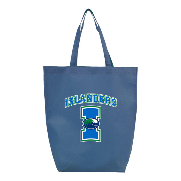 Texas AM CC Islanders  Q-Tees Non-Woven Gusset Bottom Tote
