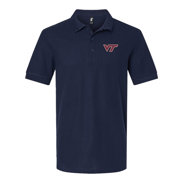 Men's Virginia Tech Hokies Gildan Hammer Pique Polo