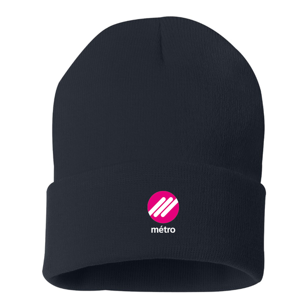 Lausanne Métro Logo Beanie Hat