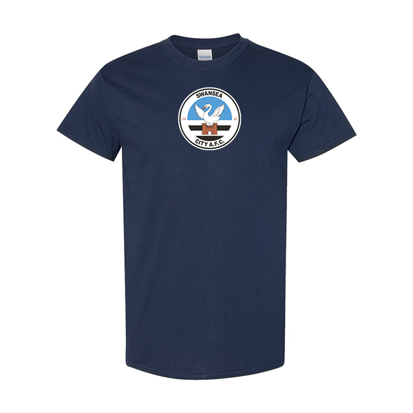 Men's Swansea City Soccer Gildan Heavy Cotton T-Shirt