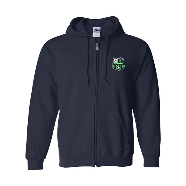 Men's U.S. Sassuolo Soccer  Gildan  Heavy Blend Full Zip Hooded Sweatshirt