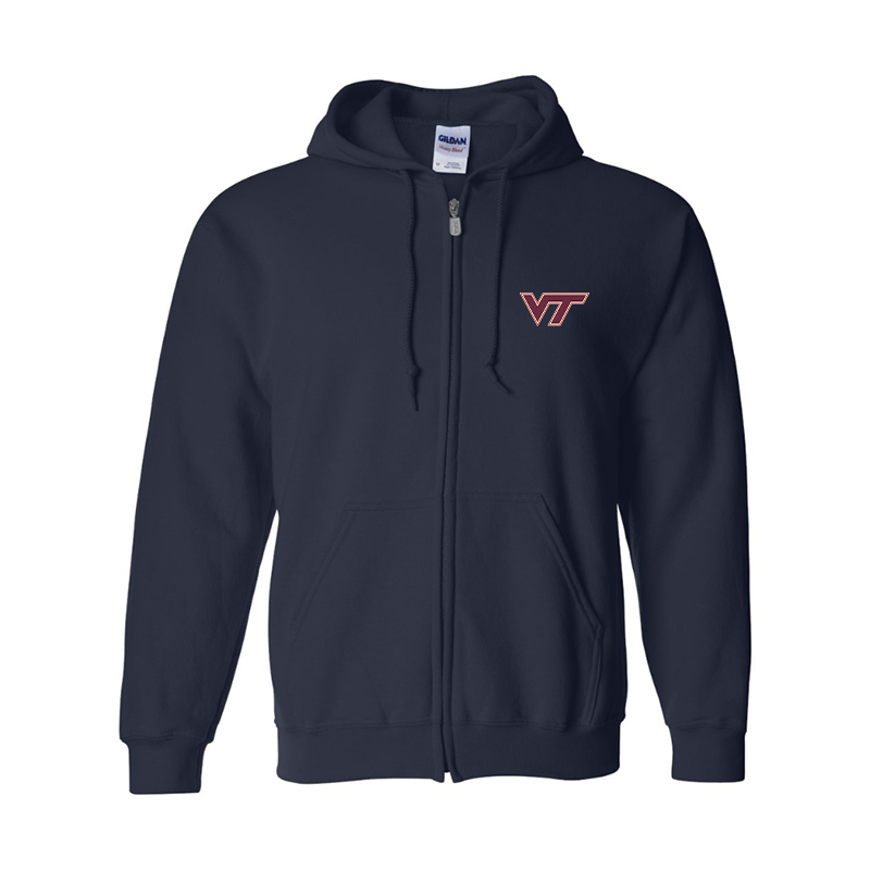 Men's Virginia Tech Hokies Zipper Hoodie