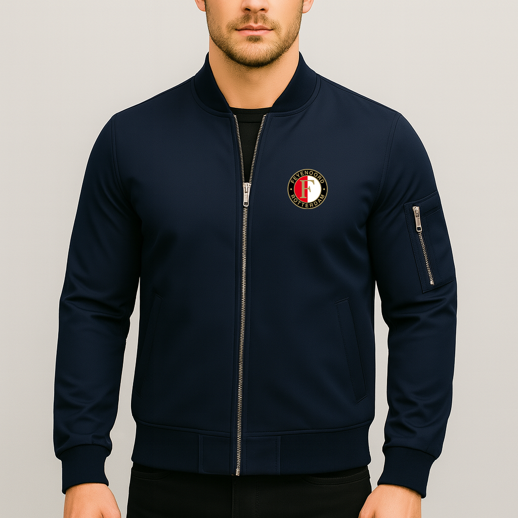Men's Feyenoord FC Lightweight Bomber Jacket