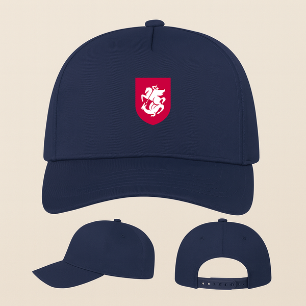 Georgia National Soccer Team Five Panel Twill Snapback Cap