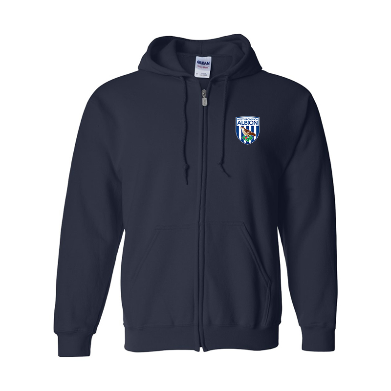 Men's West Bromwich Albion Soccer Zipper Hoodie