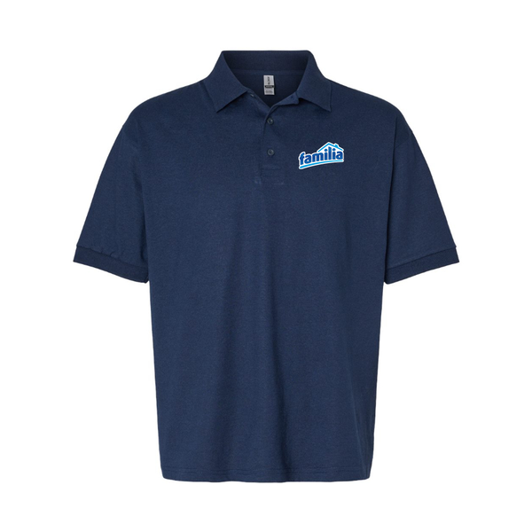Men's Familia Logo Dry Blend Polo