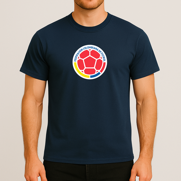 Men's Colombia National Soccer Team Cotton T-Shirt
