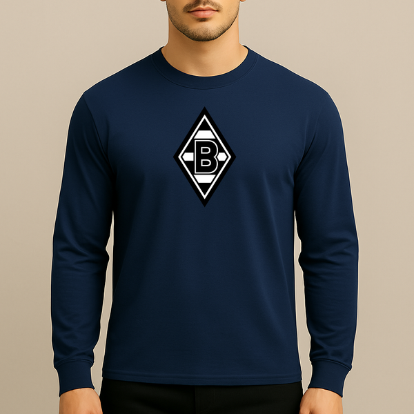 Men's Borussia Monchengladbach FC Long Sleeve T-Shirt