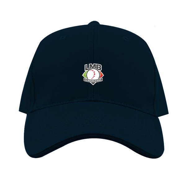 Liga Mexicana de Béisbol  Logo  Dad Baseball Cap Hat