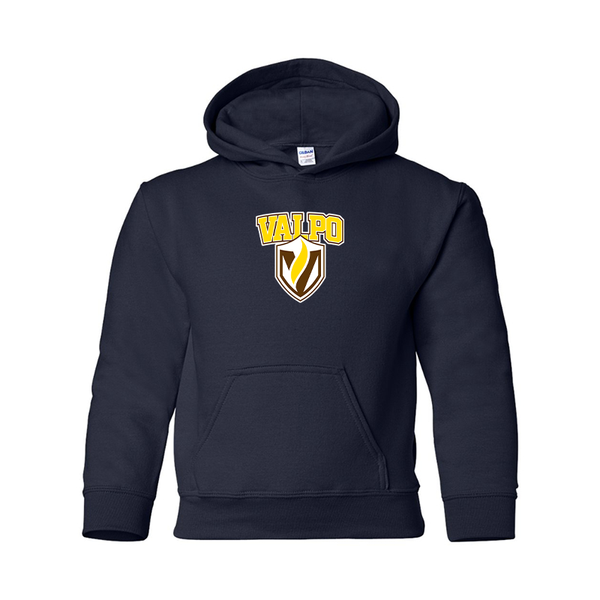 Youth   Valparaiso Crusaders Gildan Heavy Blend  Hooded Sweatshirt