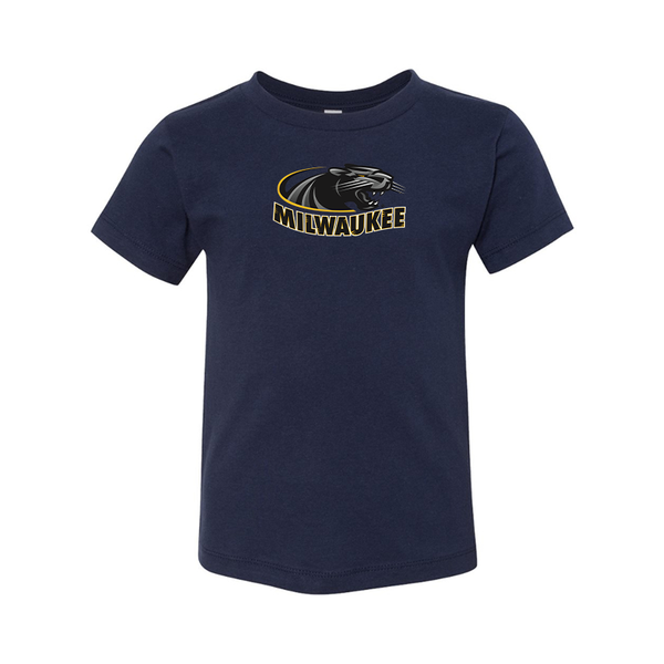 Wisconsin Milwaukee Panthers BELLA  CANVAS Toddler Jersey Tee