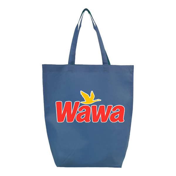 Wawa Gas Station Q-Tees Non-Woven Gusset Bottom Tote
