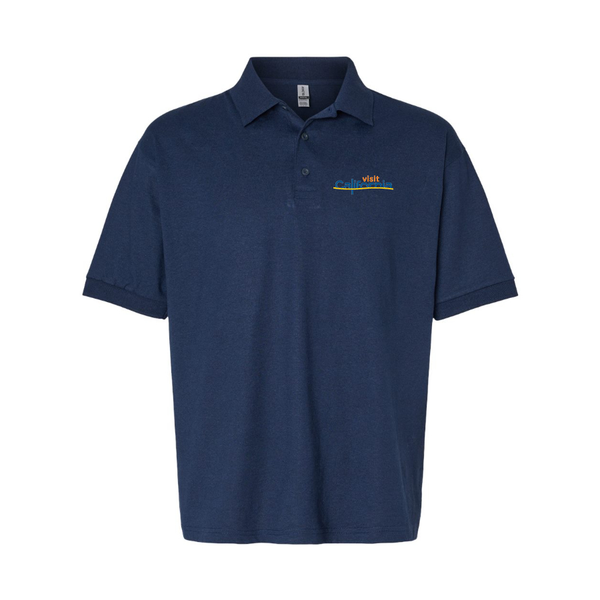 Men's  Visit California   Dry Blend Polo